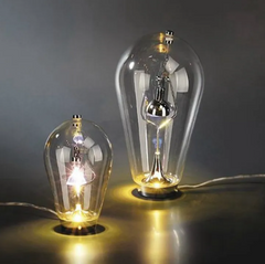 Sleek Art Glass Lamps