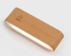 Sleek Wood LED Reading Lamp