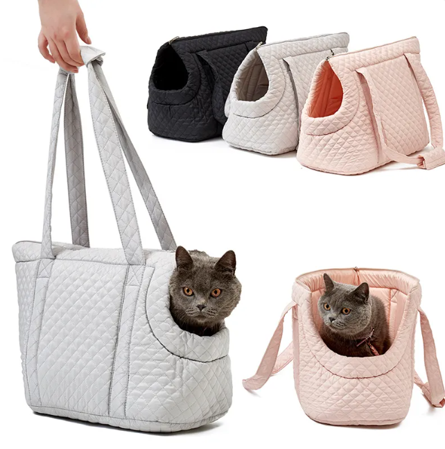 Comfy Quilted Pet Carrier