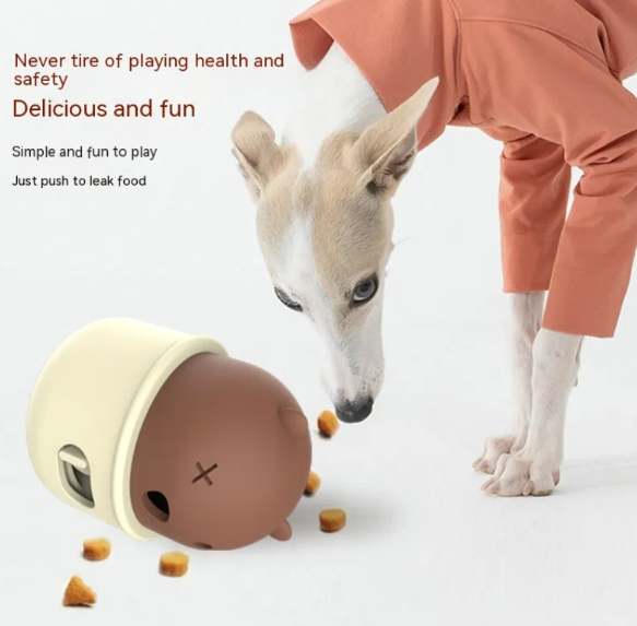 Rubber Treat Dispensing Play Ball