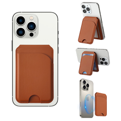 MagWallet Secure - RFID-Blocking Magnetic Phone Wallet and Stand