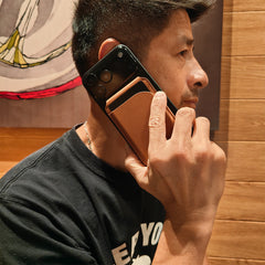 MagWallet Secure - RFID-Blocking Magnetic Phone Wallet and Stand