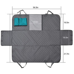 Dog Car Seat Cover, Waterproof Pet Mat