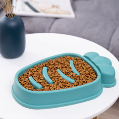 Slow Feed Dog Bowl for Large Dogs - Anti-Choke Design